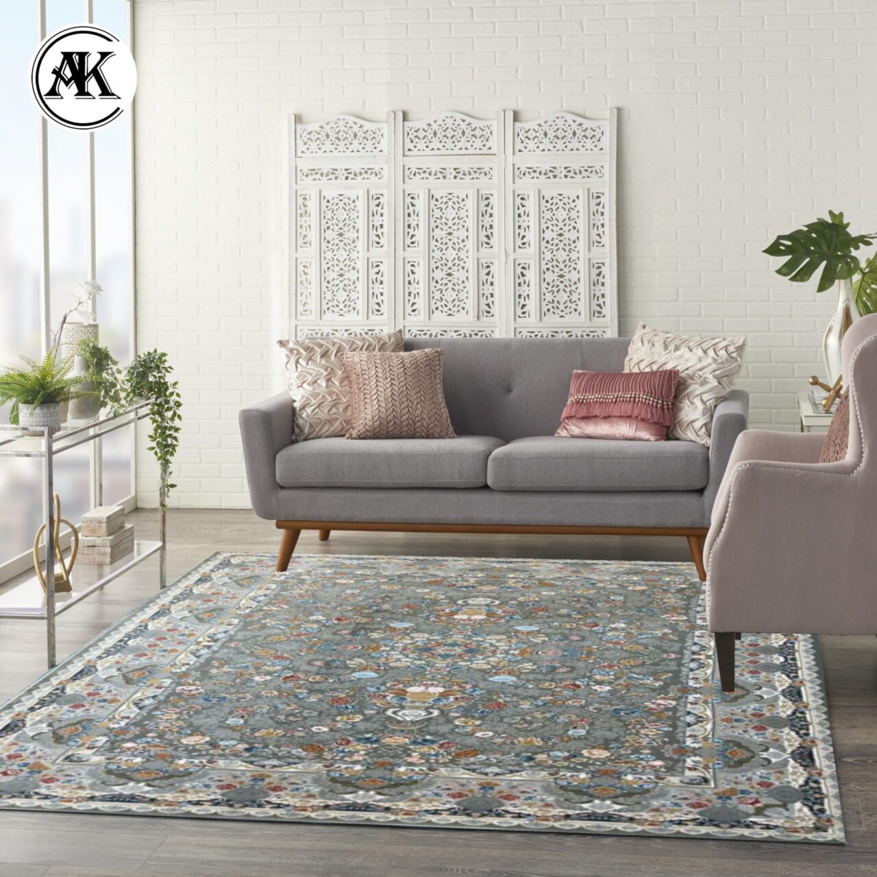 شبیه‌سازی فرش 1000 شانه آرتین (214)