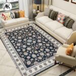 دکوراسیون فرش 1200 شانه افشان پاکدست سرمه ای