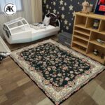 شبیه‌سازی فرش 700 شانه الماس سرمه‌ای