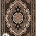 خرید فرش طرح 700 شانه آرشیدا سرمه‌ای