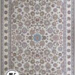 خرید فرش 1200 شانه افشان پاکدست کرم