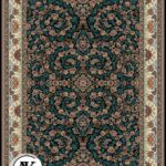 خرید فرش طرح 700 شانه افشان رز سرمه‌ای