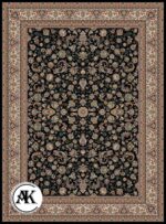 خرید فرش طرح 700 شانه گلریز سرمه‌ ای