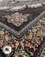 فرش طرح 700 شانه آرشیدا سرمه‌ای