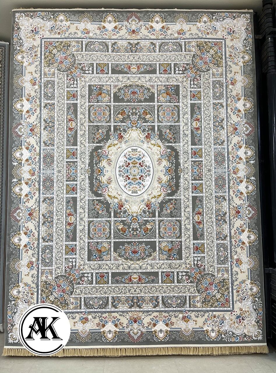 فرش ماشینی آراد گل برجسته