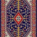 خرید گبه ماشینی کد 36 سرمه‌ای