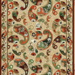 خرید گلیم طرح ترمه کد 078