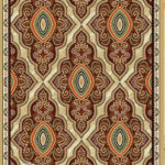 خرید گلیم طرح زمرد بادامی کد 025