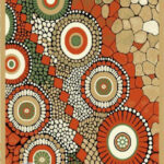 خرید گلیم طرح سنگی کد 066