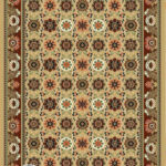 خرید گلیم طرح سوگل بادامی کد 035