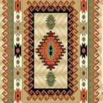 خرید گلیم طرح عشایری بادامی کد 041