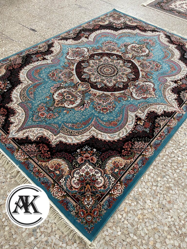 فرش 700 شانه شهیاد آبی