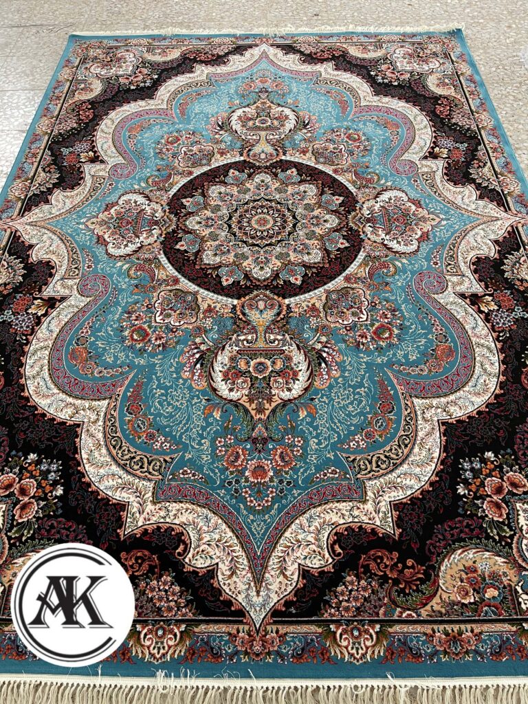 فرش 700 شانه شهیاد آبی