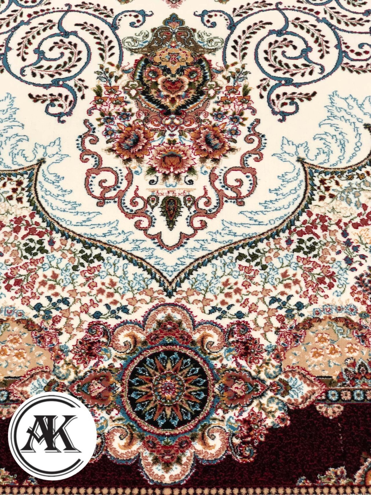 فرش 700 شانه آریا مهر کرم