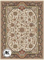 خرید فرش 700 شانه افشان کرم