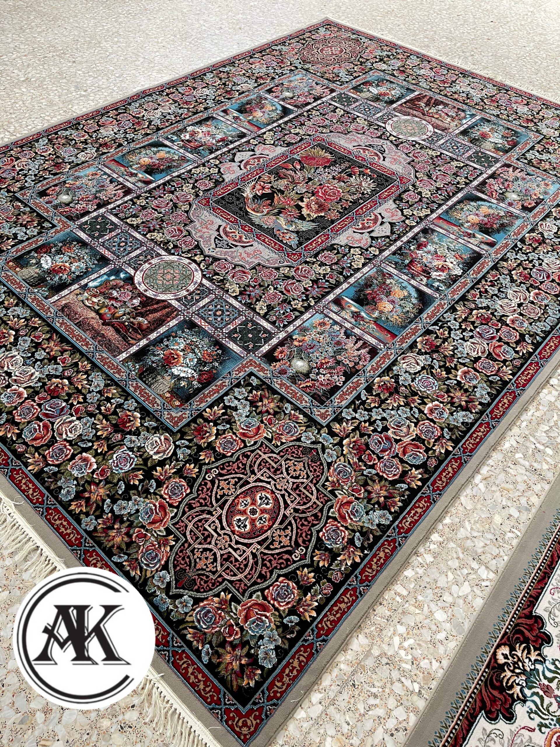 فرش 700 شانه باغ ارم فیلی فرش 700 شانه باغ ارم فیلی