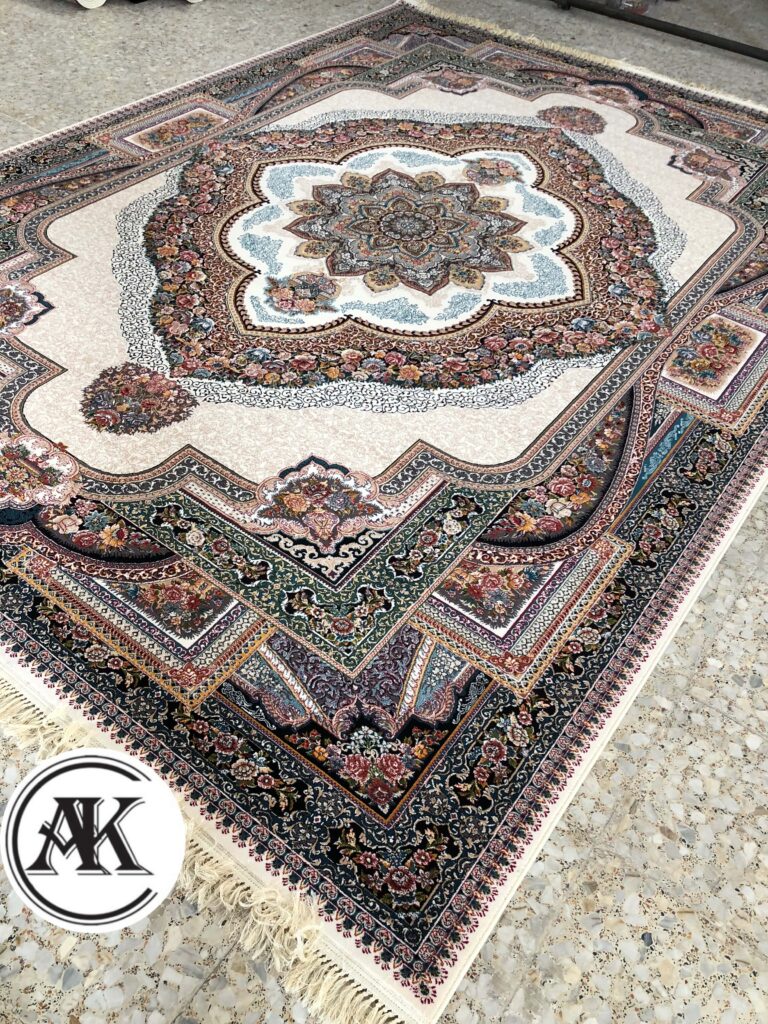 فرش 700 شانه باغ معلق کرم