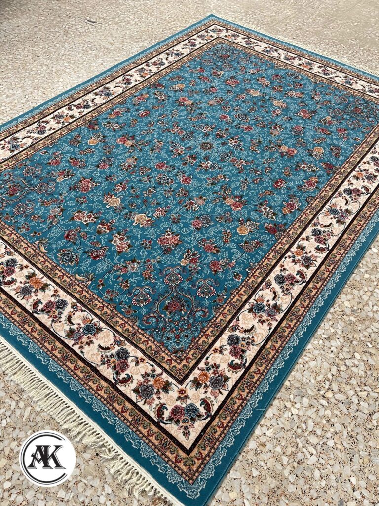 فرش 700 شانه گیلدا آبی