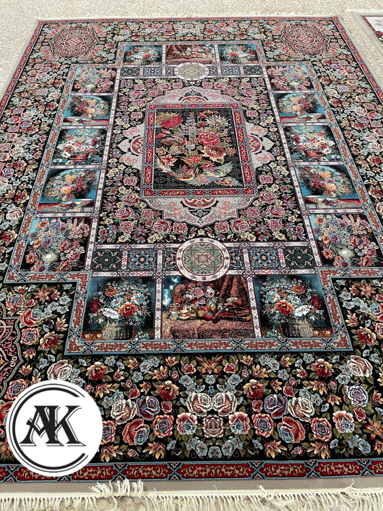 فرش 700 شانه باغ ارم فیلی