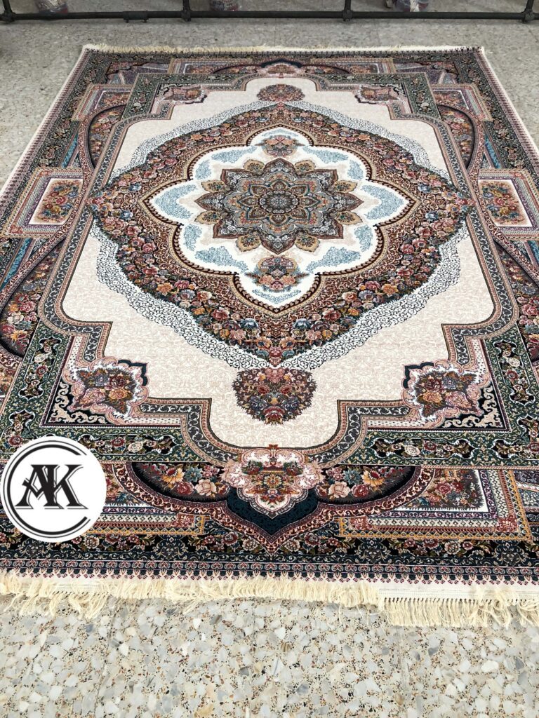 فرش 700 شانه باغ معلق کرم