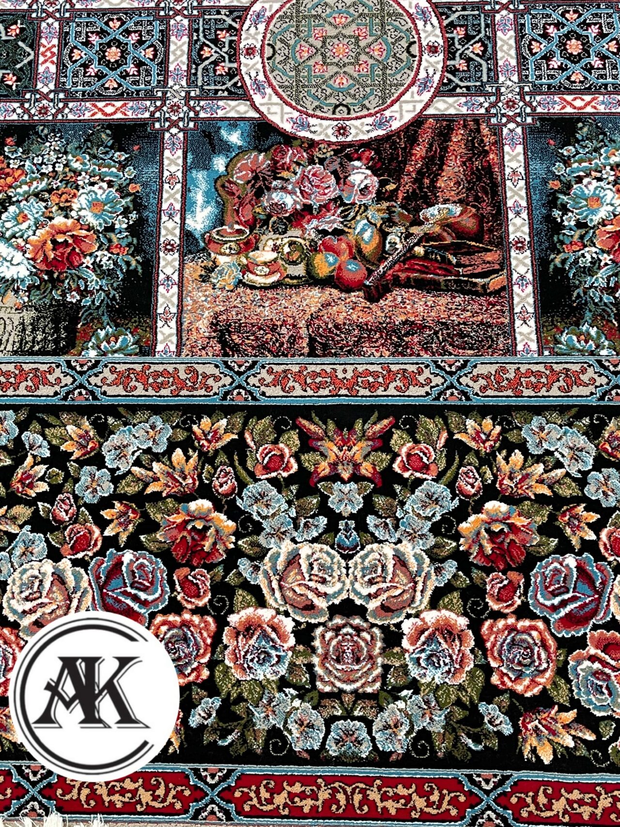 فرش 700 شانه باغ ارم فیلی