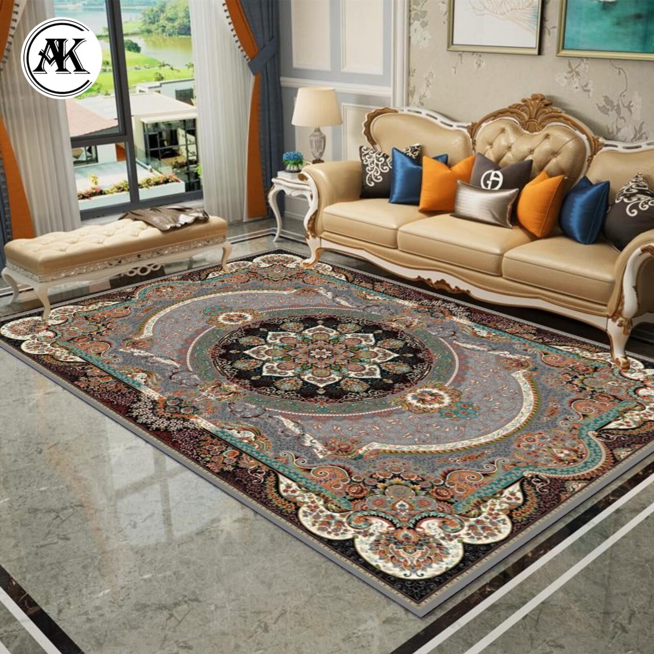 شبیه سازی فرش 700 شانه مانا فیلی