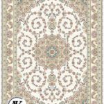 خرید فرش 700 شانه طاها سفید