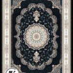 خرید فرش 700 شانه ویونا سرمه ای