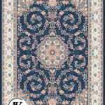 خرید فرش 700 شانه گل آفرین آبی