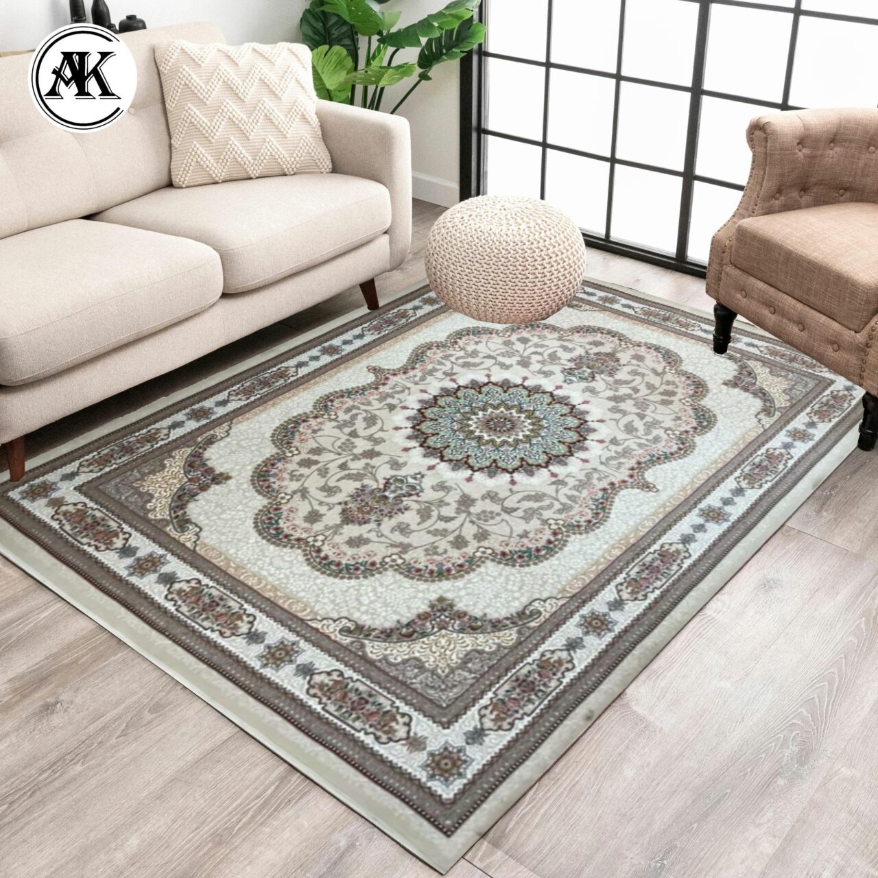 شبیه سازی فرش 700 شانه ویونا کرم