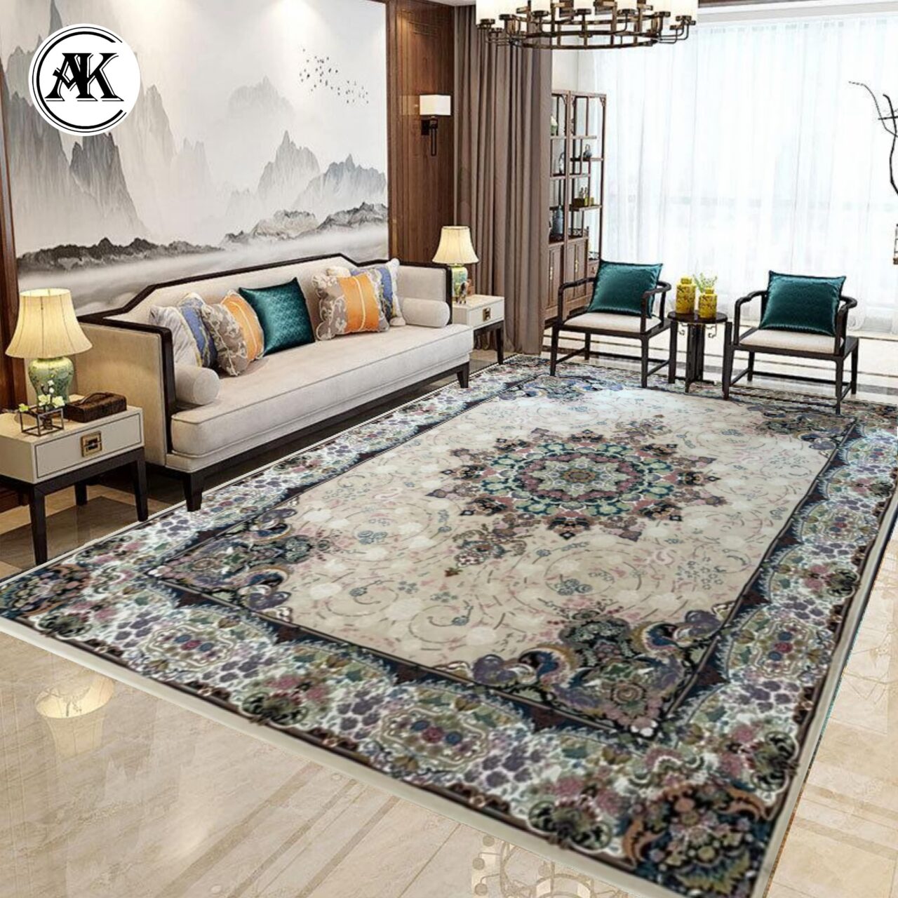 شبیه سازی فرش 700 شانه سیروان کرم