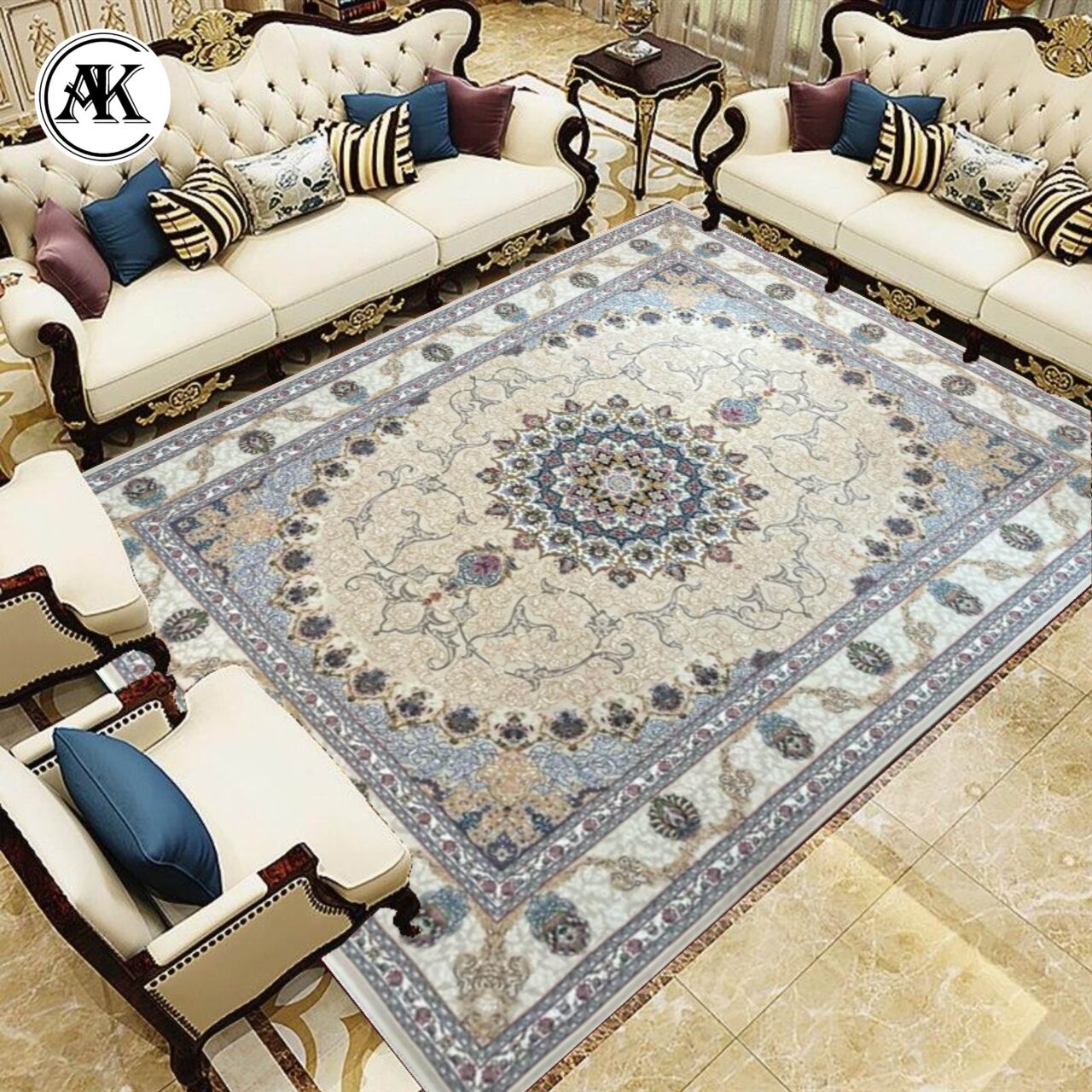 شبیه سازی فرش 700 شانه مایسا کرم