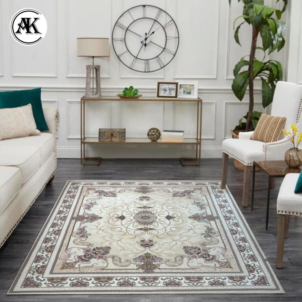 شبیه سازی فرش 700 شانه محیا کرم