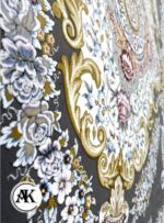 فرش 1200 شانه فرانسوی آتوسا نقره ای - Image 8