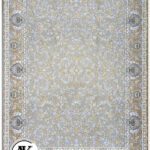 فرش 1200 شانه نائین نقره ای