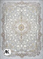 فرش 1200 شانه ترمه نقره ای