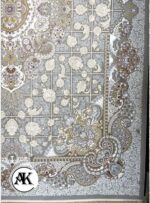 خرید فرش 1200 شانه ترمه نقره ای 3