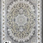 فرش 1200 شانه روشنا نقره ای