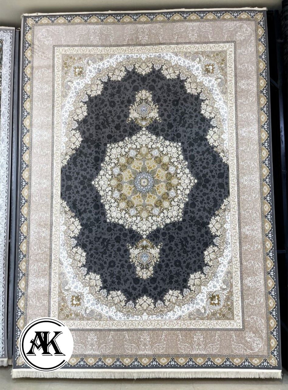 خرید فرش 1200 شانه روناک دلفینی4