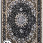 فرش 1200 شانه پیچک ذغالی