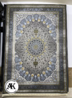 خرید فرش 1200 شانه وینتیج ترنج دار دودی - Image 2