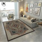 شبیه_سازی فرش 700 شانه آرزو سرمه_ای