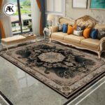 دکوراسیون فرش 700 شانه الیسا سرمه_ای