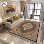 دکوراسیون فرش 700 شانه ماهی مشهد سرمه_ای