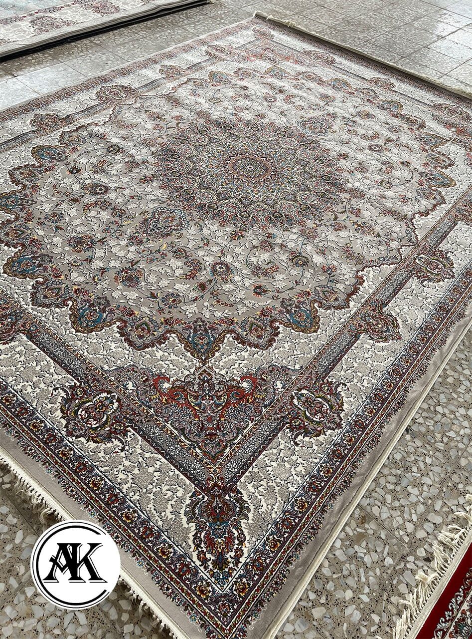 فرش 700 شانه روزیتا فیلی با نخ اکریلیک