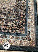 فرش 700 شانه رویا سرمه ای با نخ اکریلیک 3