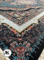 فرش 700 شانه فرحناز سرمه ای با نخ اکریلیک 3