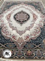 فرش 700 شانه فردوس کرم با نخ اکریلیک 1