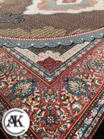 فرش 700 شانه ماهی مشهد سرمه_ای 5