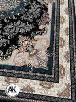 فرش 700 شانه محیا سرمه_ای با نخ اکریلیک 3